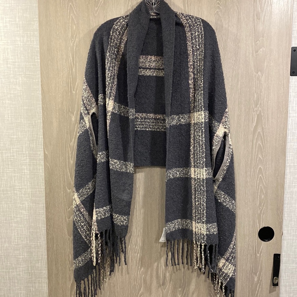 Gray Winter Wrap
